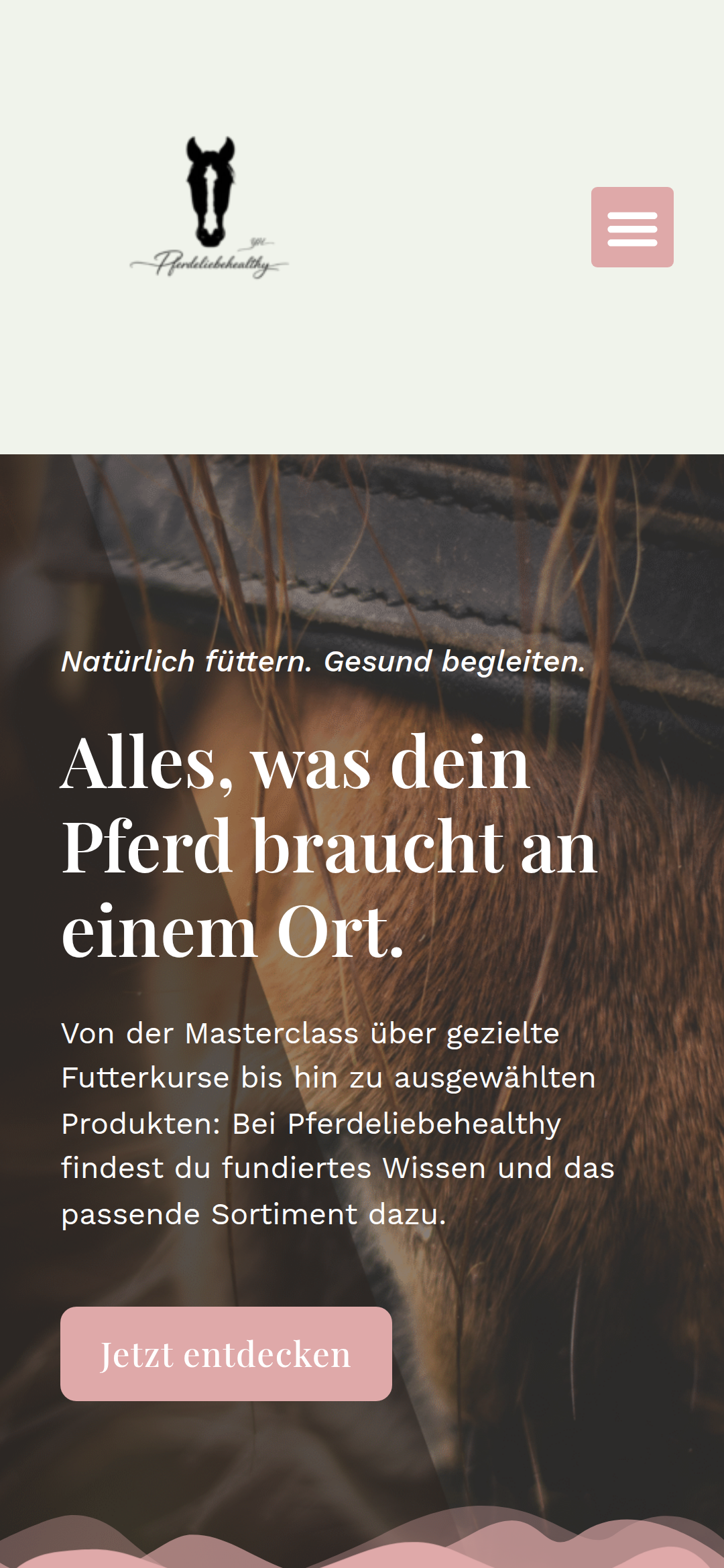 Pferdeliebe Healthy Print Anwendung